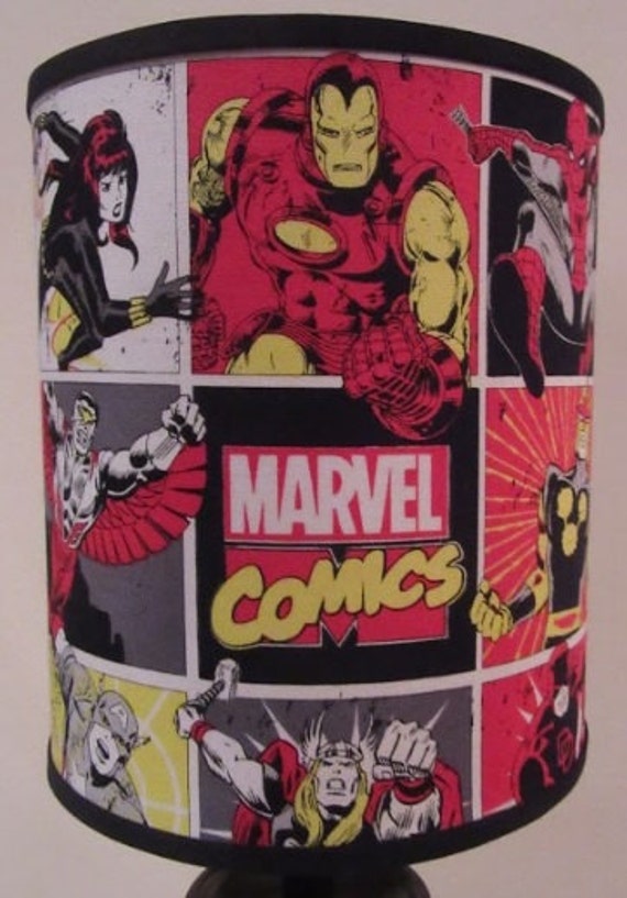 Marvel Comics Character Fabric Lamp Shade