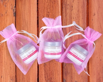 Whipped Sugar Scrub Party Favors - Baby Girl Shower Favors - New Baby Shower Favors - Whipped Strawberry Sugar Scrub