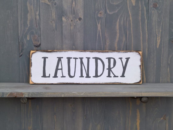 Rustic laundry sign Laundry room sign Farmhouse decor