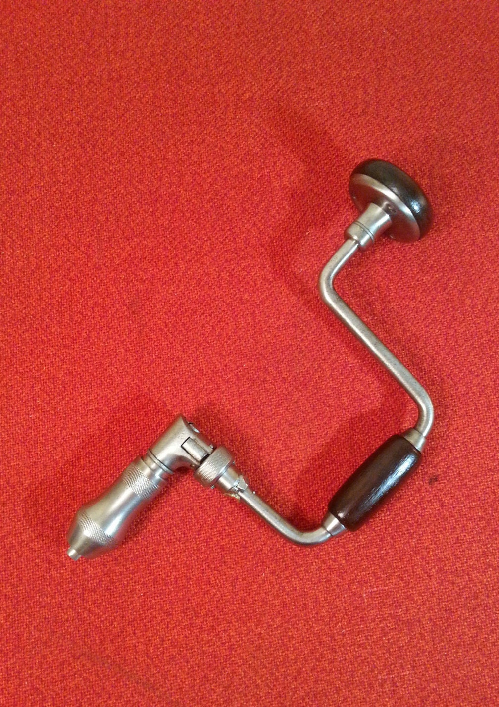 Vintage Pexto Bit Brace Hand Drill No. 5010 Ratcheting