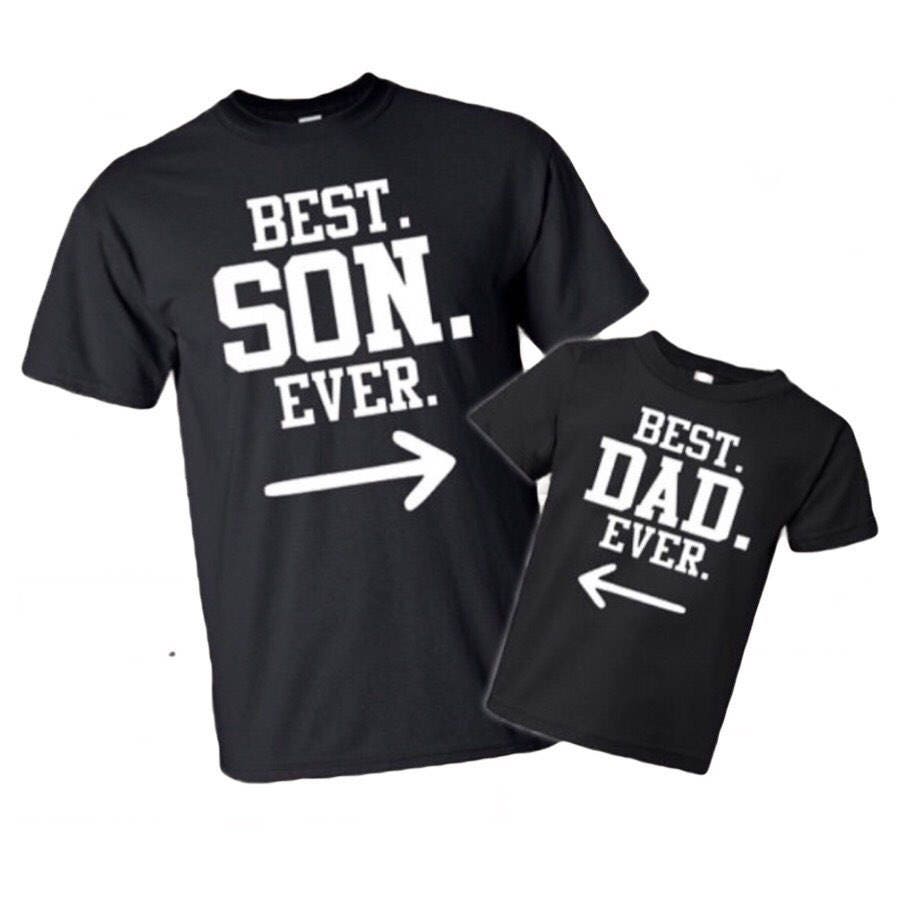 Father's Day Matching shirt set Father son Dad son