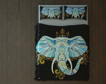 Elephant Spirit Quilted Door Cover GFTOHD12354