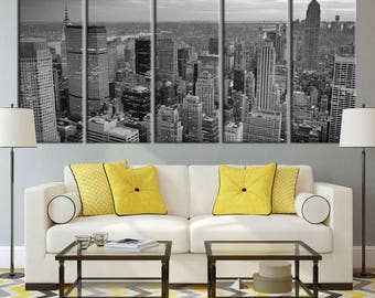 New York City Canvas Wall Art new york canvas | etsy New York City Canvas Wall Art new york canvas | etsy