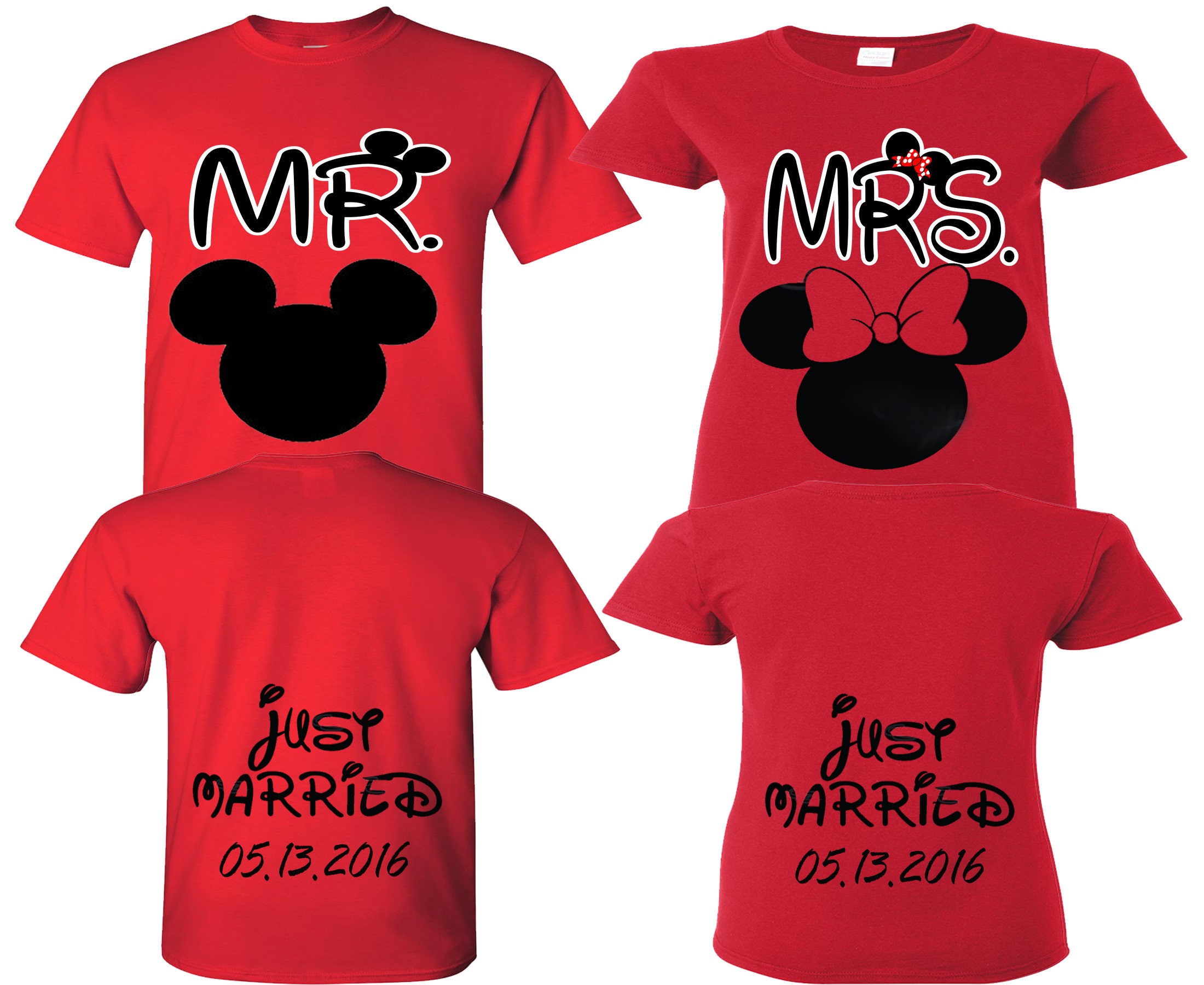 just married couple shirts