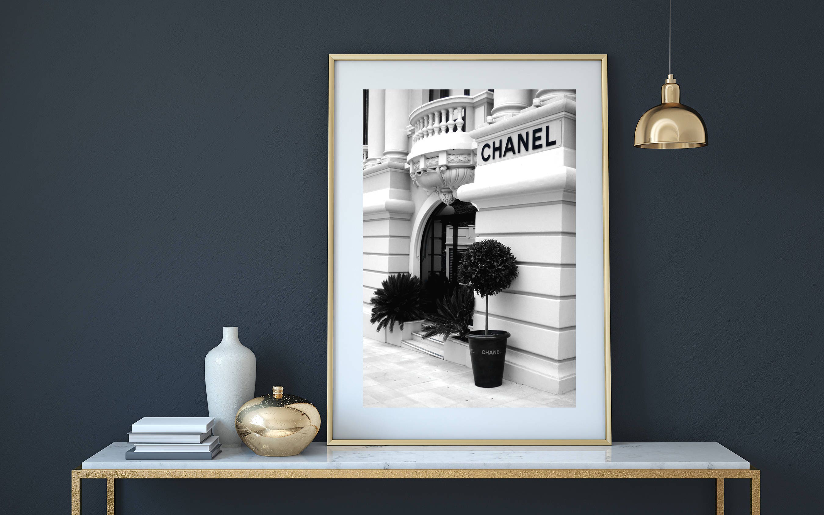 Chanel Print Chanel Poster Chanel store coco chanel print