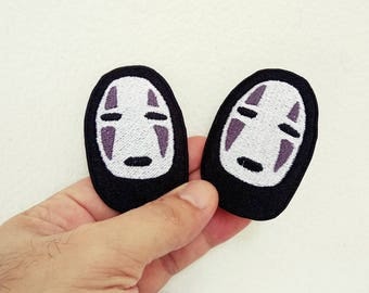 No-Face Ghost in Spirited Away - Iron on patch