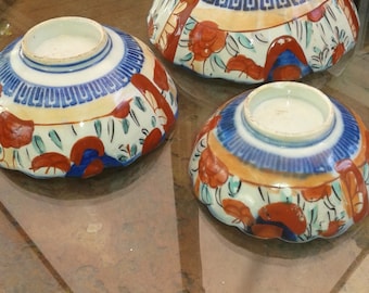 Set of 3 Japanese Bowls