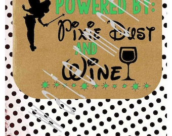 Tinkerbell SVG - Disney vacation shirts - Wine svg - silhouette cameo cricut- Pixie dust & Wine JPEG T shirt Drinking svg Peter pan svg