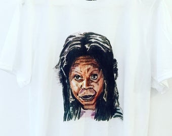 Whoopi - You In Danger Girl Art T-Shirt