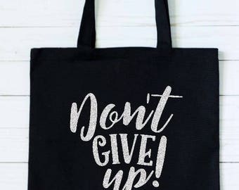 Tote Bag/Don't Give Up/JW Gift/Personalized Tote Bag/District Convention Gift/No Se Rinda/Gym Bag