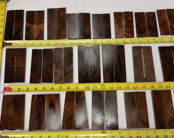 Ironwood knife scales