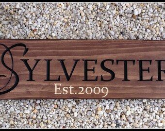 Custom Wood Signs, Carved Wood Signs, Personalized Wood Signs, Last Name Signs, Customized Signs, Rustic Wood Signs, Wooden Name Signs