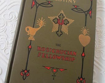 The Web of Destiny by Max Heindel - FIRST EDITION 1920 Rare Antique Book - The Rosicrucian Fellowship