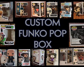 Custom Funko pop box - Single and Double boxes!