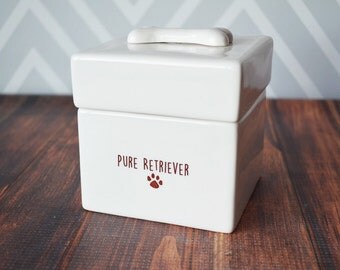 Personalized Dog Treat Jar - Larger Size