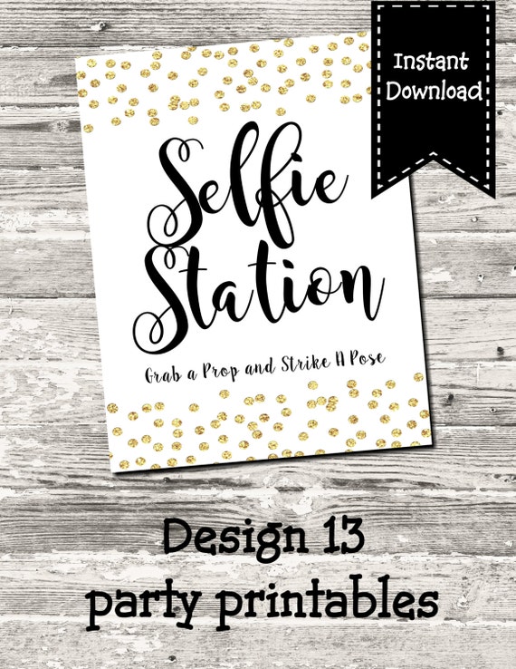 This is a picture of Superb Selfie Station Sign Free Printable It's just a graphic of Superb Selfie Station Sign Free Printable