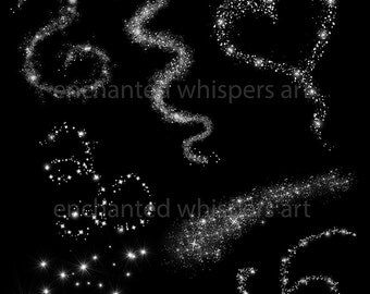 INSTANT DOWLOAD | glitter overlays | fairy dust overlays | sparkles overlays | stars overlays | photoshop overlays | photography effects