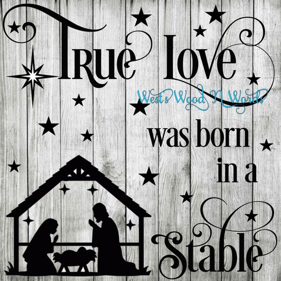 true love was born in a barn shirt