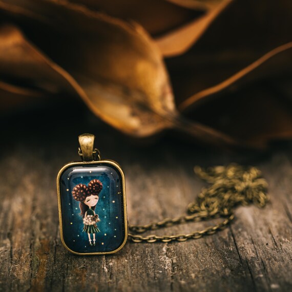 FREE WORLDWIDE SHIPPING - Astrology StarSign Aries Star Sign Necklace - Bronze - Girl - Quirky - Unique
