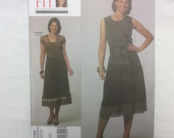 Vogue 1139 Today's Fit Sandra Betzina Flared Skirt & Obi Pattern One Size Uncut