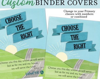 2017 Primary CUSTOM Binder Covers