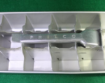 Vintage Philco aluminum ice tray - ca 1950 Breweriana