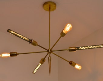 Starlight Series Chandelier, Brass Chandelier, Modern Lighting, Custom Lighting