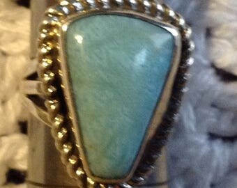 Larimar Ring