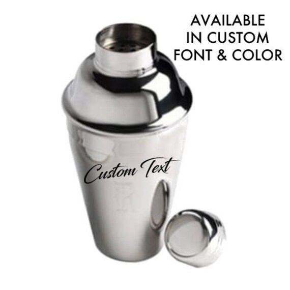 Personalized Cocktail Shaker Personalized Barware