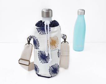 Swell Water Bottle Sling with Adjustable Strap, Dog Walking Bag, Insulated Bottle Carrier Shoulder Strap, Swell Bottle Bag, Bottle Holder