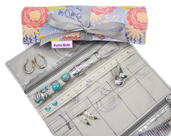 Jewelry Roll / Jewelry Organizer, Jewellery Roll, Jewelry Storage, Travel Jewelry roll, Jewelry Holder, Jewelry Case, Travel Gift, Jewelry