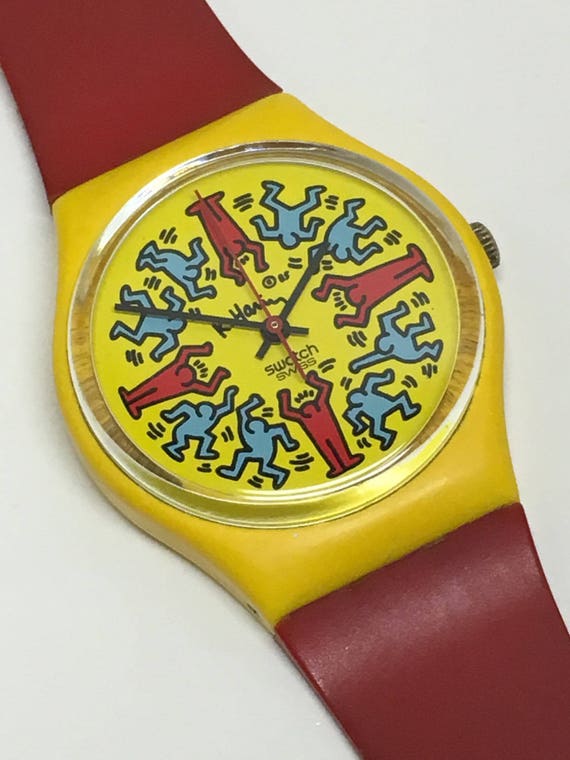 keith haring swatch