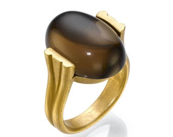 Resultado de imagen para smoky topaz RINGS