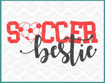 CLN0393 Soccer Bestie Brother Sister Uncle Aunt Family SVG DXF Ai Eps PNG Vector Instant Download COmmercial Cut File Cricut SIlhouette