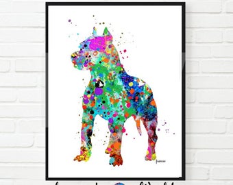 Pitbull Wall Art pit bull art | etsy Pitbull Wall Art pit bull art | etsy