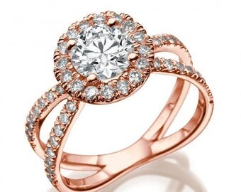 unique butterfly engagement ring 1 carat elegant round cut diamond engagement ring - Butterfly Wedding Ring unique butterfly engagement ring 1 carat elegant round cut diamond engagement ring - Butterfly Wedding Ring