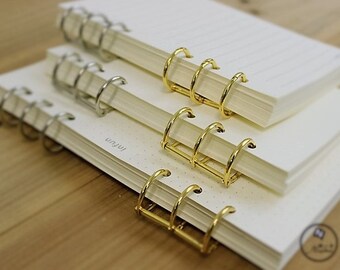 Binder Ring/DIY Planner Ring/Planner Ring/A5 Binder Ring/A6 Binder Ring (Total of 3 Rings)