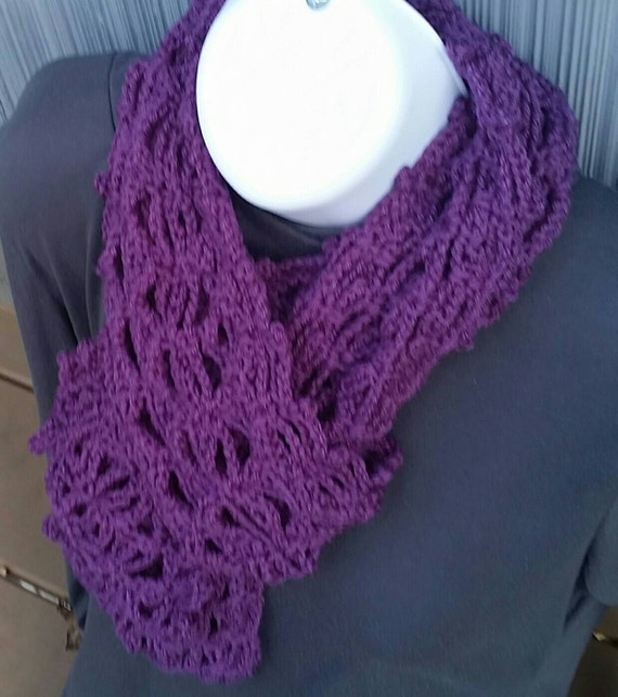 Light-weight Purple Scarf