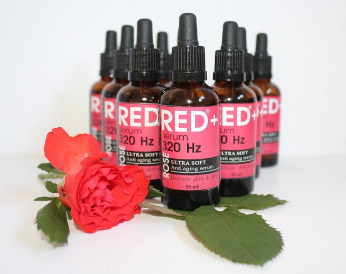 Anti Aging Serum - Rose flower serum and 15 active ingredients