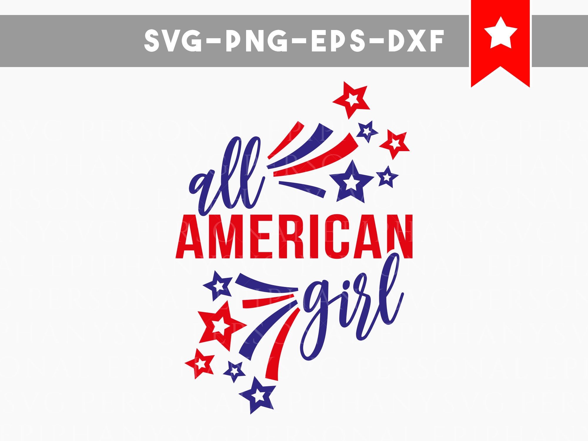 Download all american girl svg, 4th of july svg, merica svg, fourth ...