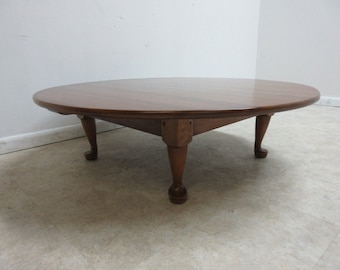 Stickley Cherry Valley Round Tradition Coffee Center Table