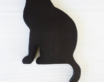 Wooden Cat Silhouette – Door Topper, Cat Art, Door Decoration, Cat Décor, Cat Shadow, Wooden Cat, Cat Lover Gift, Gift for Cat Lovers