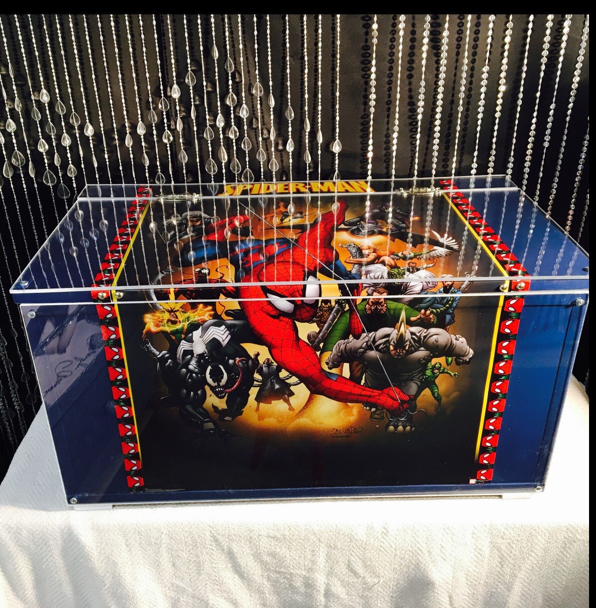 super hero toy box