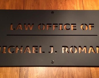 metal custom sign business personalized name topper cake table decor monogram sayings letter words