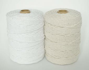 6mm Cotton Cord - Ideal for macrame
