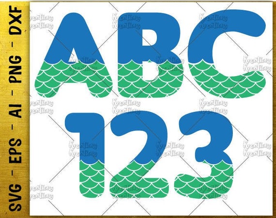 Free Free 125 Mermaid Letters Svg Free SVG PNG EPS DXF File