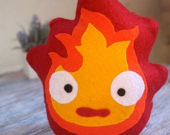 Calcifer Studio Ghibli Peluche Howl's Moving Castle
