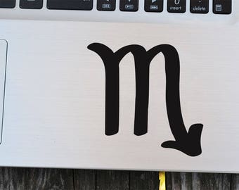 Scorpio Zodiac Decal,Star Sign Decal,Scorpio Sticker,Zodiac Laptop Decal,Astrological Zodiac Sign ,Birthday Laptop Decal,Horoscope decal