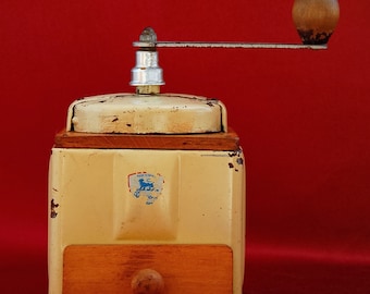 SALE!!! French Vintage "Peugeot Frères" Coffee Grinder