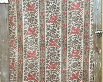 Antique french printed on fine cotton